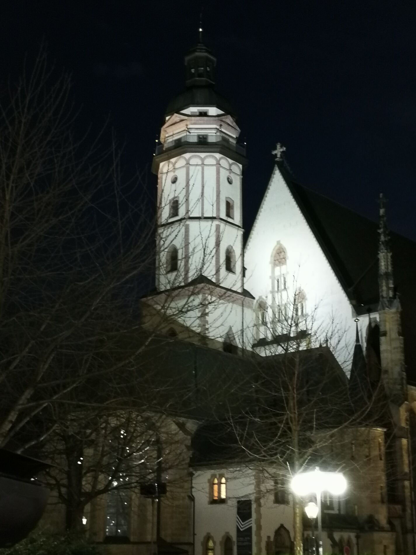 Im Zentrum. (Thomanerkirche, Leipzig, D) / März 2020